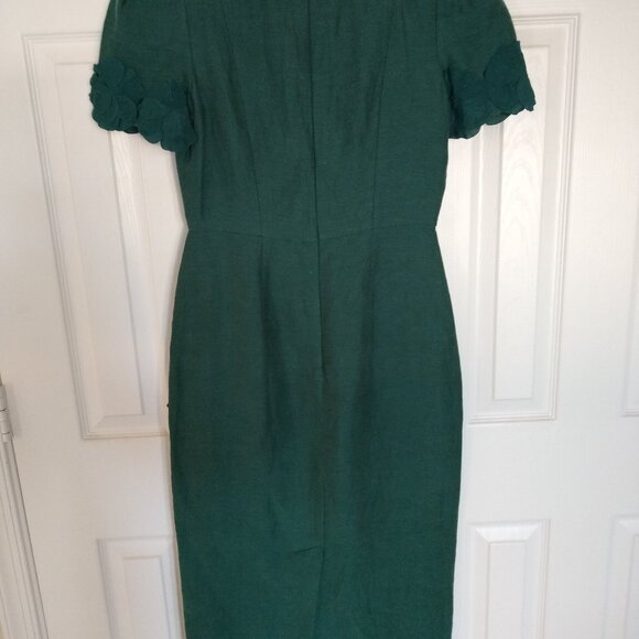 NWT! Antonio Melani Dress ONLY $79!RETAIL$299! Willow Floral Applique Neck Sz 10 - Picture 4 of 7